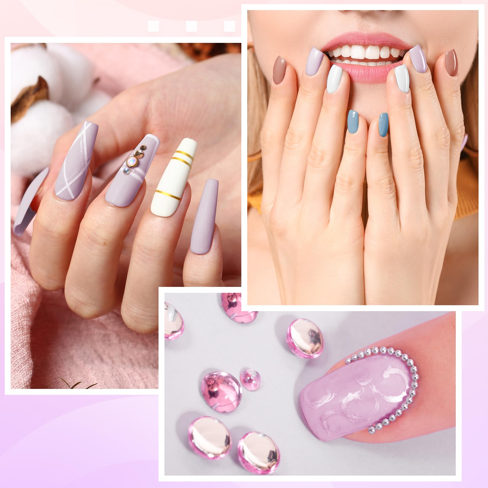 VANREESA 15 Colores Uñas Semipermanentes Kit Completo, Kit Uñas Semipermanentes con Lámpara UV 36W, Set Manicura con Base Top Mate Coat, Regalos para Principiante