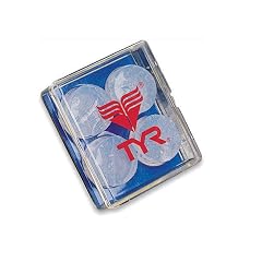 Tyr Soft Silicone Earplug Swim Equipments & Accessories (Clear)