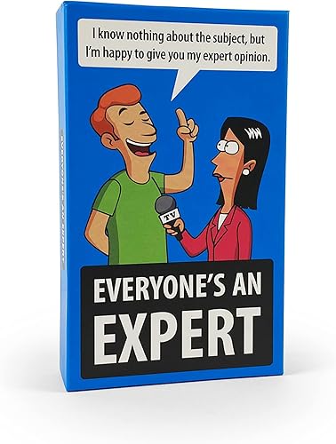 Mindmade Everyone's an Expert - Un divertido y político juego de debate para sabelotodos