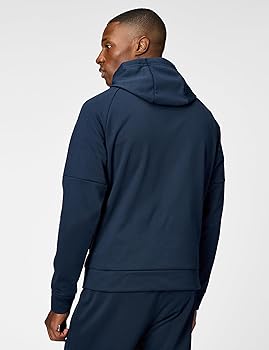 Nike Men's Therma Pullover Fitness Hoodie, Obsidian/Obsidian/Black