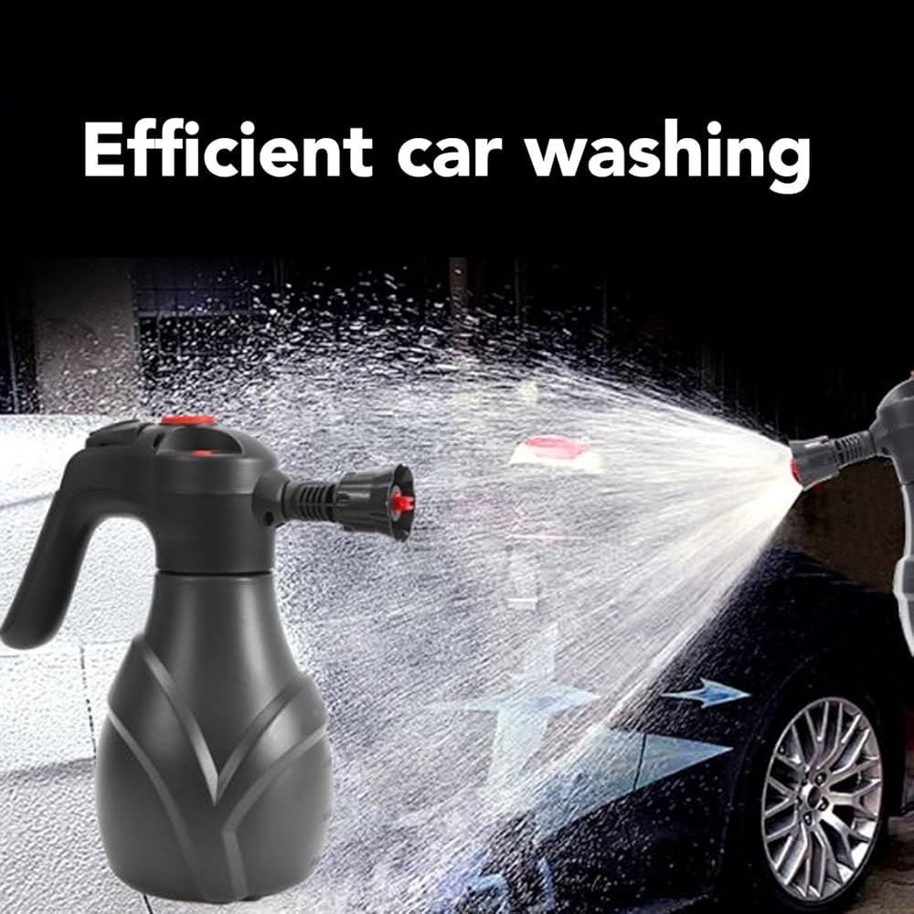Electric Foam Sprayer, Rechargeable Cordless Car Wash Foam