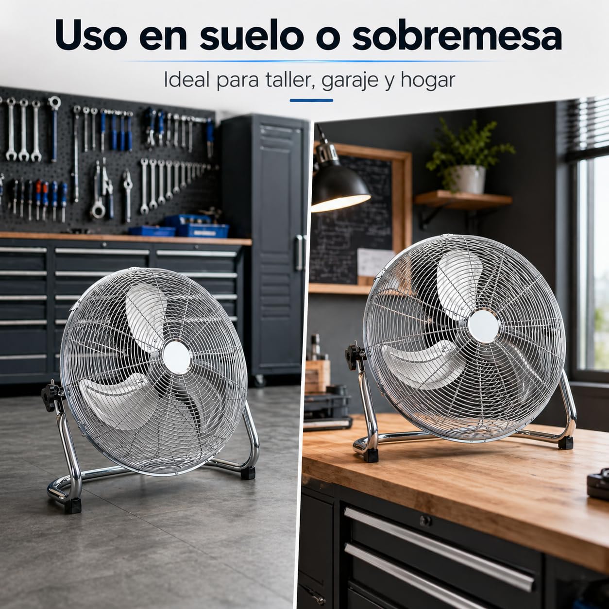 MAXELLPOWER VENTILADOR INDUSTRIAL DE SUELO SOBREMESA 100W 3 VELOCIDADES PARRILLA ASPAS METAL 18" PULGADAS CALIDAD (VENTILADOR SUELO INDUSTRIAL 100W)