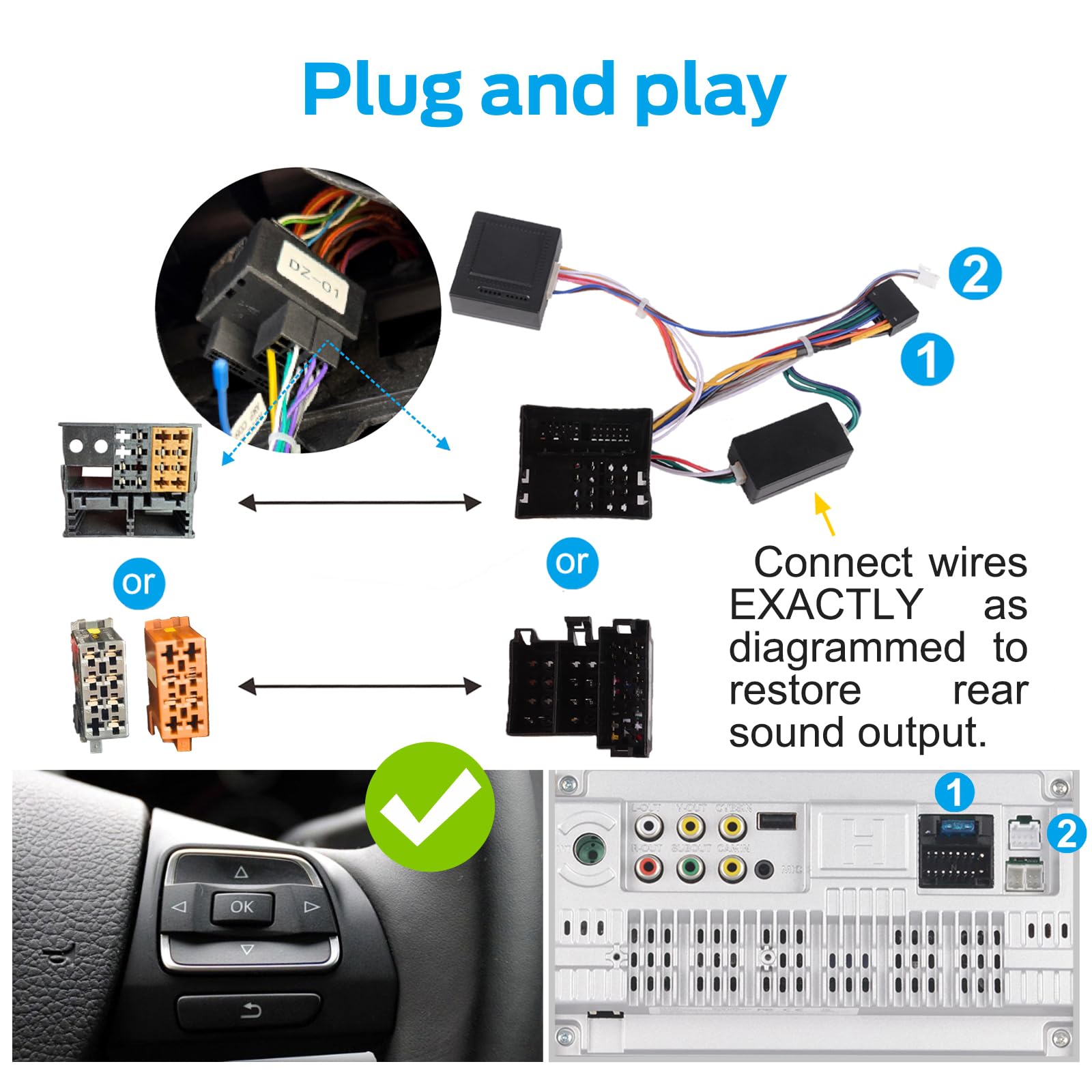 Fast Boot Linux Radio samochodowe kompatybilne z Audi A3 S3 RS3 8P 2003-2012 Bluetooth/Wireless CarPlay/Android Auto/FM/AM/RDS/USB