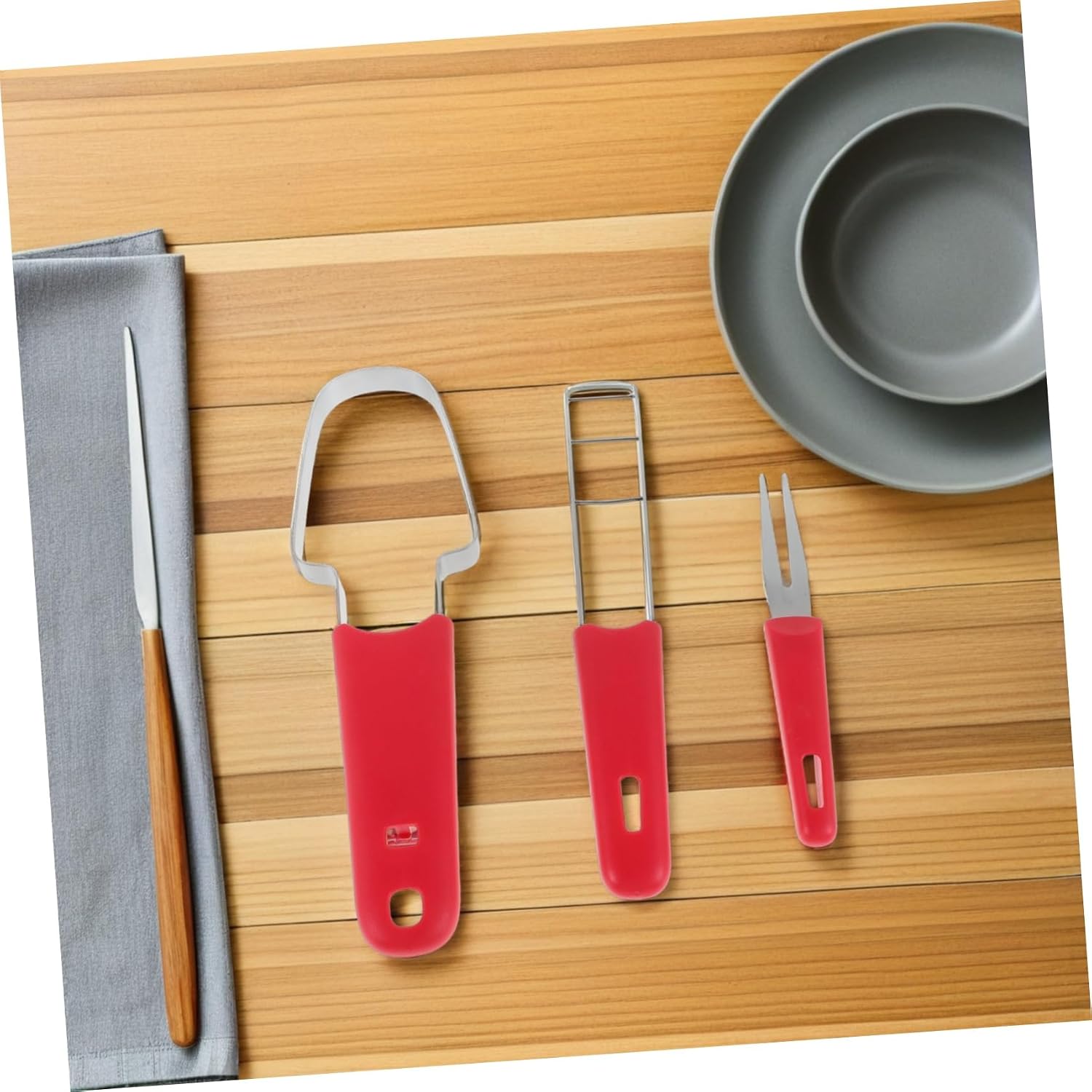 Ciieeo Stainless Steel Watermelon Slicer Cutter Tool Set for Fruit