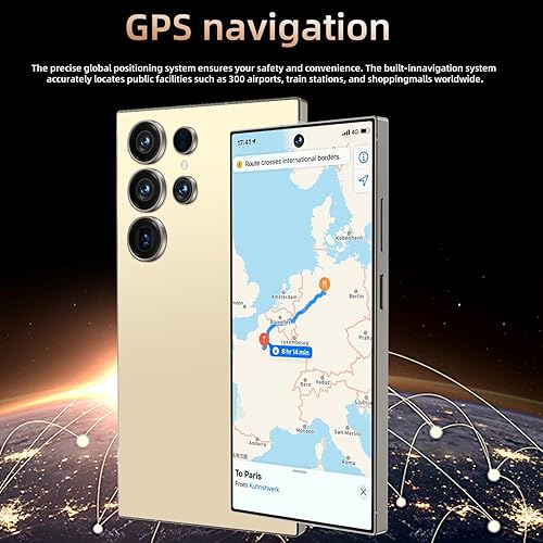 Miniatura 7 de Echoamo Teléfono celular I25 Ultra desbloqueado, 8 GB+256 GB pluma incorporada 7000 mAh batería todo el día teléfono inteligente, pantalla FHD+ de