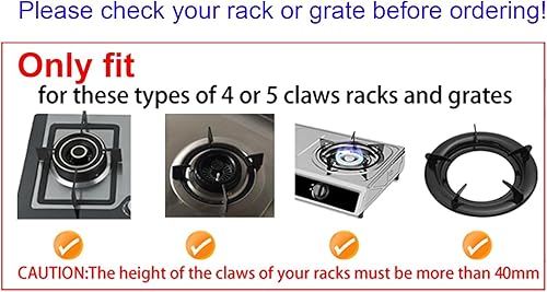 Miniatura 2 de IEUYO Anillo de soporte Wok de hierro fundido para estufa de gas, soporte para ollas antideslizante, ahorro de tiempo y ahorro de energía para 4