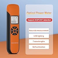 Vista 1 de Medidor óptico de la luz de la fibra del metro -70~+10 dBm del poder para probar 7 longitudes de onda calibradas recargables