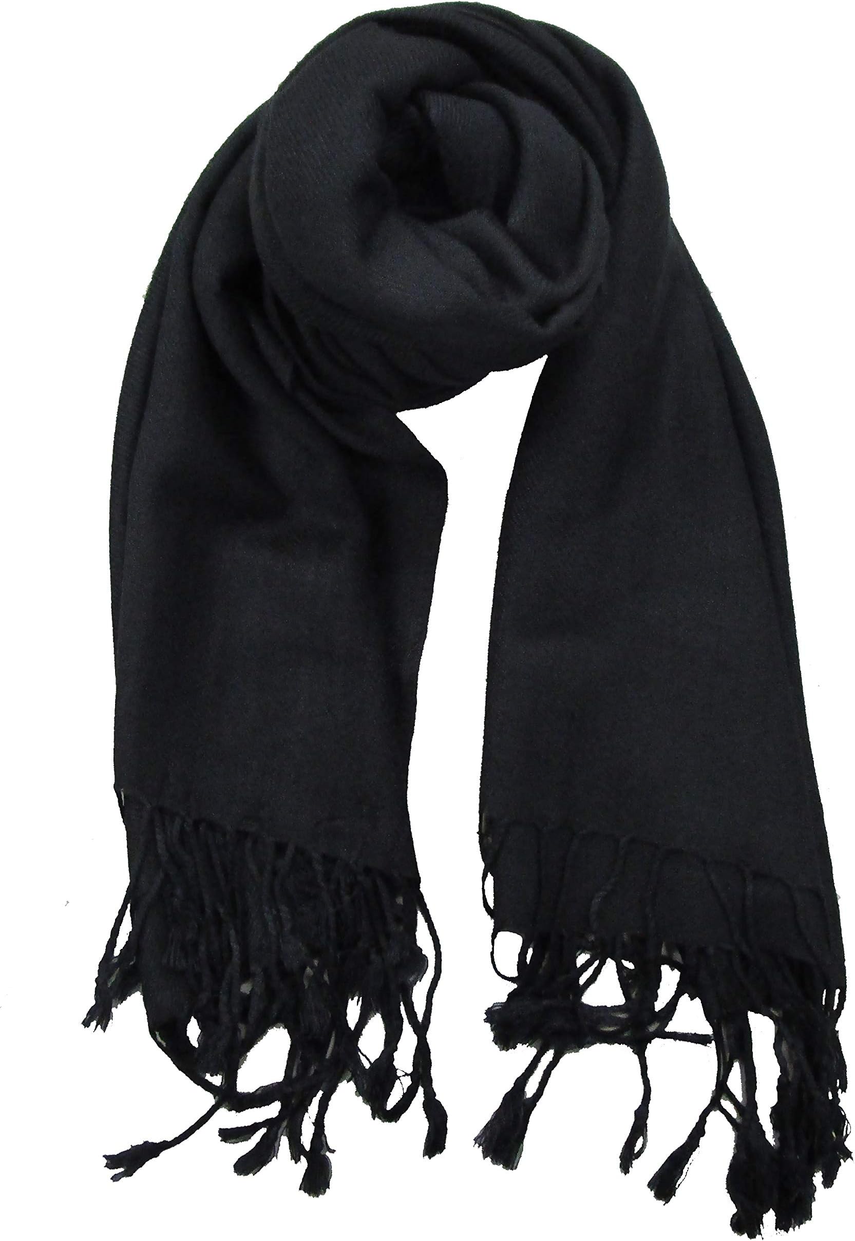 Fashion Scarf womens Elegant Pashmina Silk Blend Soft Wrap Scarf Shawl