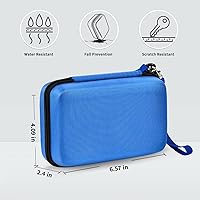 Vista 4 de Againmore Hard Case Compatible with Analogue Pocket Handheld Game Console, Portable Mini Game Player Storage Bag for Video Games Cards, Charging