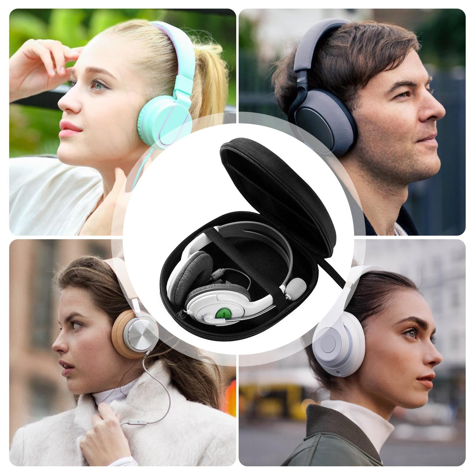 Amazon | ヘッドセット収納ボックス - ヘッドホンセキュアストレージ
