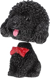 Toyvian 5 Peças Enfeite De Cabeça Bobble Decoração De Escritório Carros Para Crianças Decorações De Bolo Estatueta De Cachorro Bobblehead Figuras Anial Simulação Balançando Cabeça
