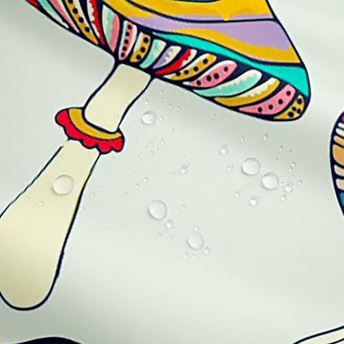 Vista 15 de Erosebridal Kids Tie Dye Shower Curtain, Girls Bohemian Hippie Bath Curtain, Watercolor Psychedelic Bathroom Accessories, Waterproof Polyester