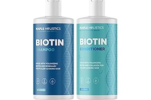 Volumizing Biotin Shampoo and Conditioner Set