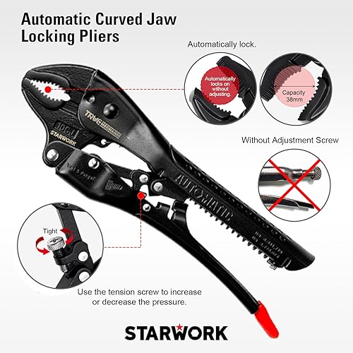 Miniatura 6 de STARWORK TRUE MECHANIC - Juego de herramientas mecánicas de 306 piezas y juego de zócalos, kit de herramientas integral, juego de herramientas de