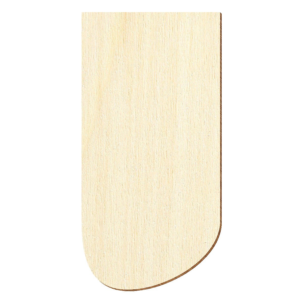Tegole in compensato – Forma foresta nera sinistra – dimensioni e quantità, dimensioni scandole 150 mm x 75 mm, confezione da 100 pezzi