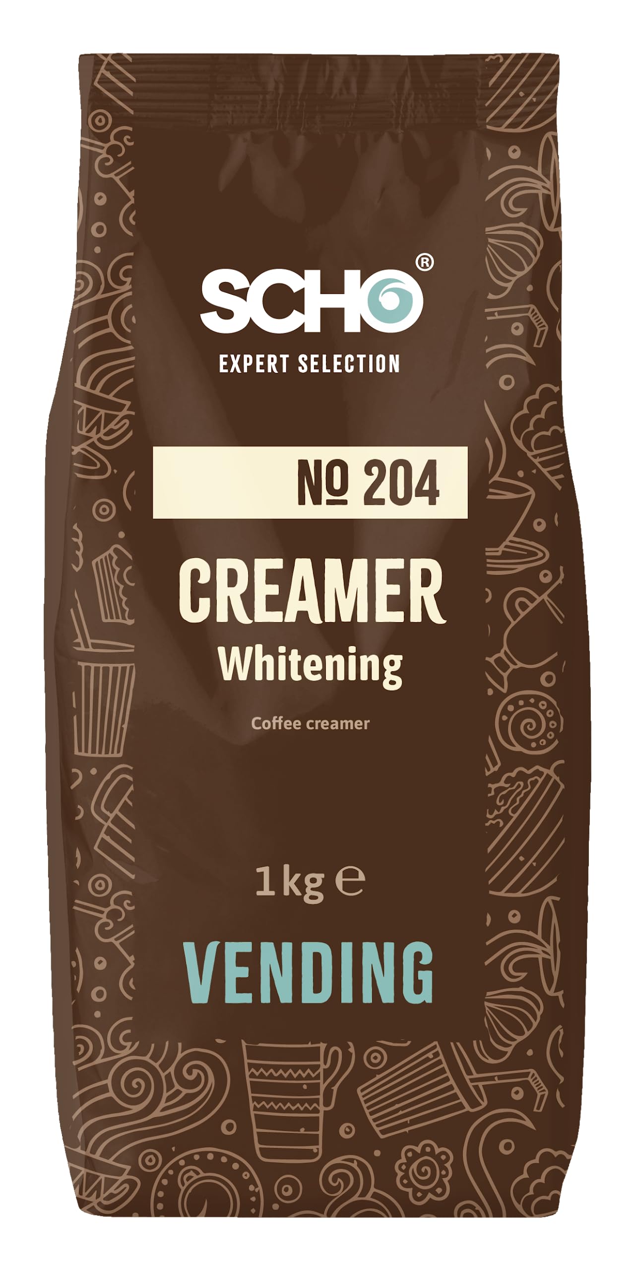 Scho No. 204 Creamer Whitening 10 x 1000g Automatenfähiger Kaffeeweisser