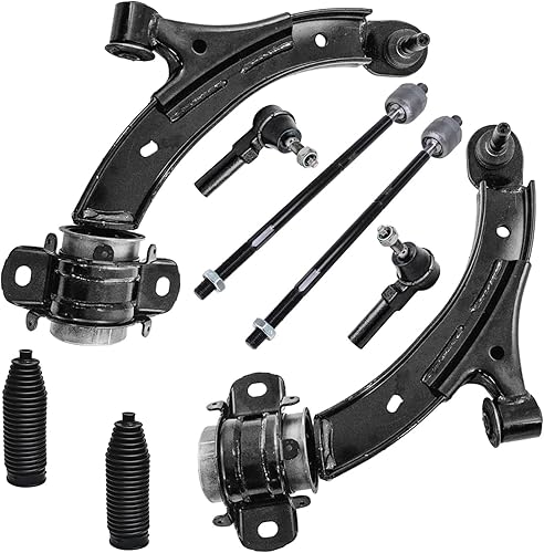 Miniatura 40 de Detroit Axle - Kit de suspensión frontal de 8 piezas para Chevy Aveo Aveo5 Pontiac G3 Wave Wave5 Suzuki Swift+ 2 brazos de control inferiores con