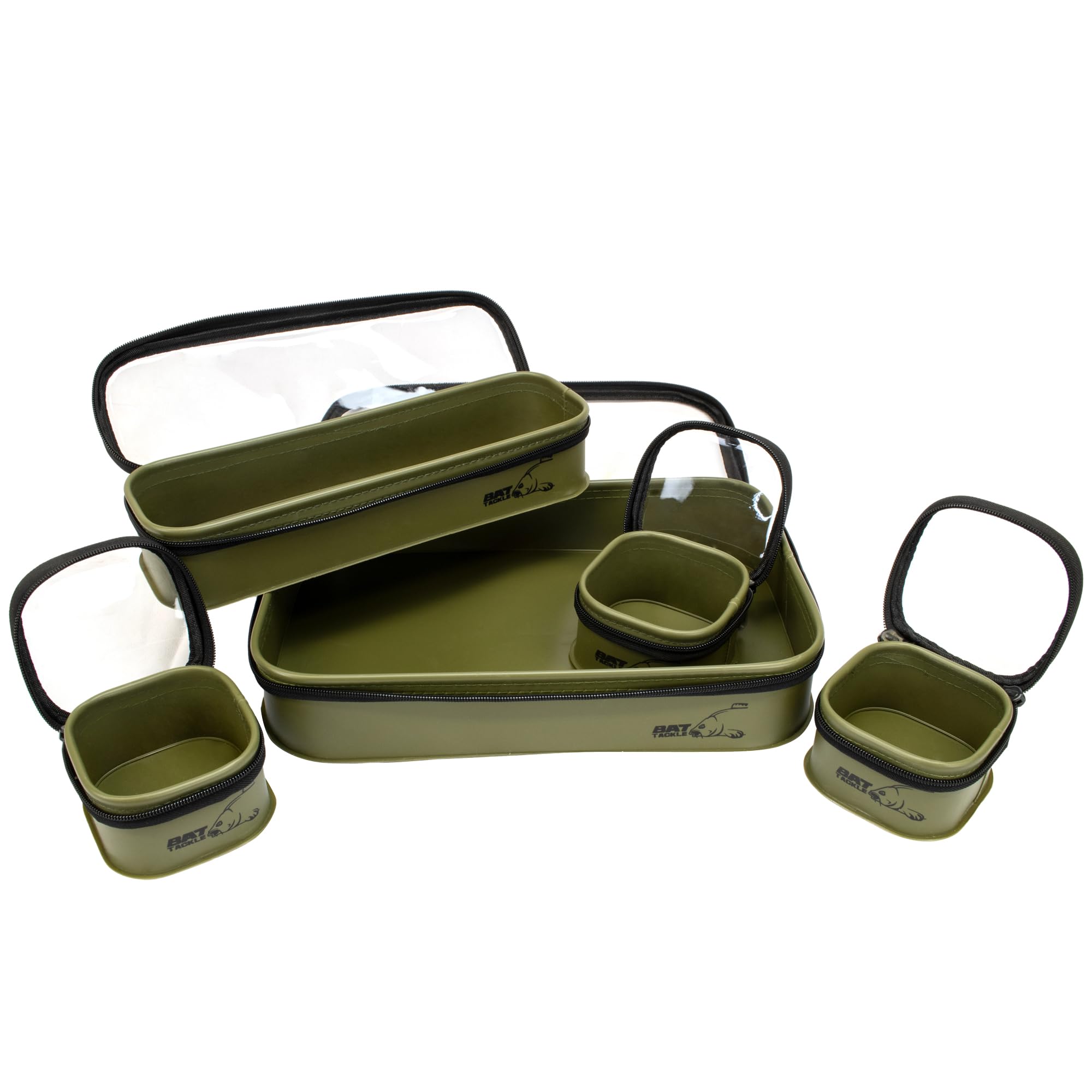 Carp Container - wasserdichte Tackle-Tasche für Angler (Carp Container Bag Sytem 39,0x25,50x8,0cm)