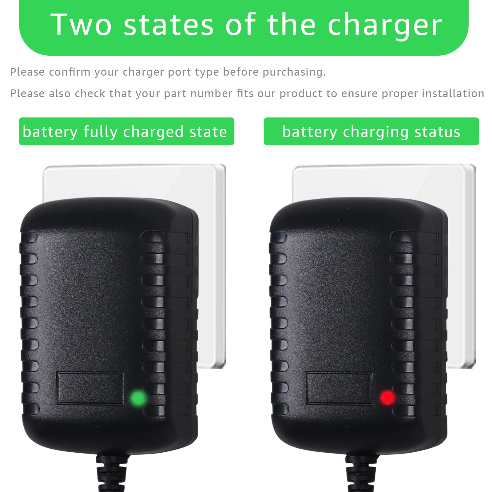 Huthbrother 136-9126 Battery Charger – Compatible With Toro 22” Lawn Mower, Replaces 114-1588 & 104-7401, Fits 106-8397 & 105-6845 Batteries (12V)