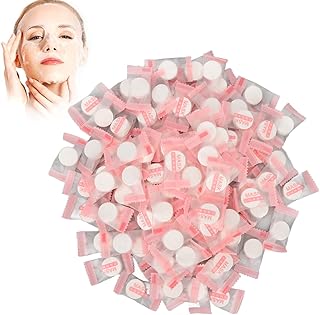 100 hojas de máscara facial comprimida, hojas...