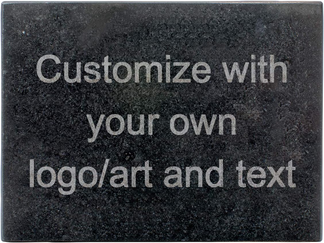 PlaqueMaker 8 X 6 X 1 Granite Memorial for Lost Loved Ones, Including Infants, Children, Adults, Family Members, Dogs, Cats and Other Pets