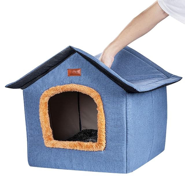 Foto 8 de 8 de Suministros para mascotas - Camas para gatos resistentes a la intemperie, cálidas y cómodas: camas…