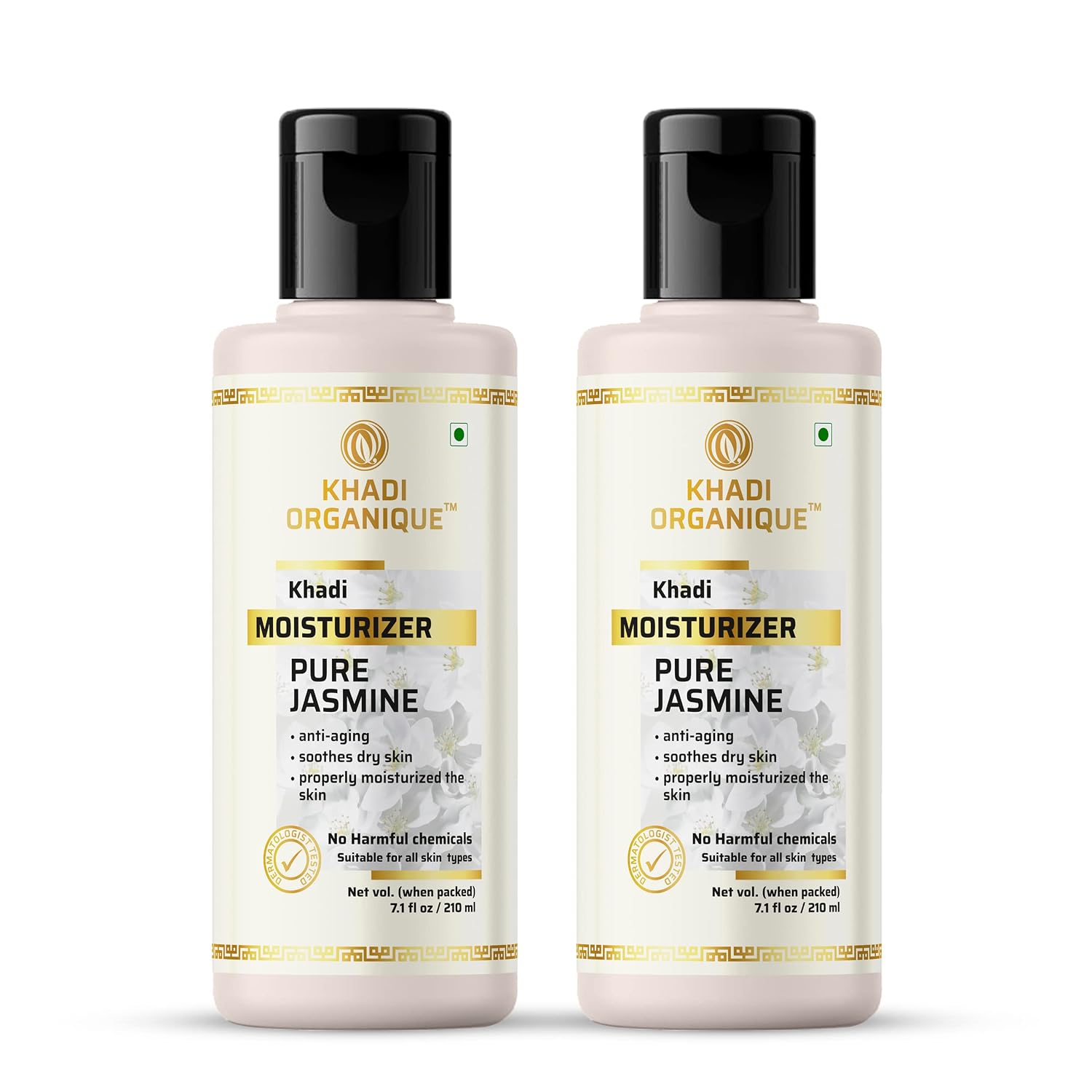 Khadi Organique Jasmine Moisturizer for Skin Brightening, Hydrating & Pigmentation | Anti-Blemish & Acne Scar Removal with...