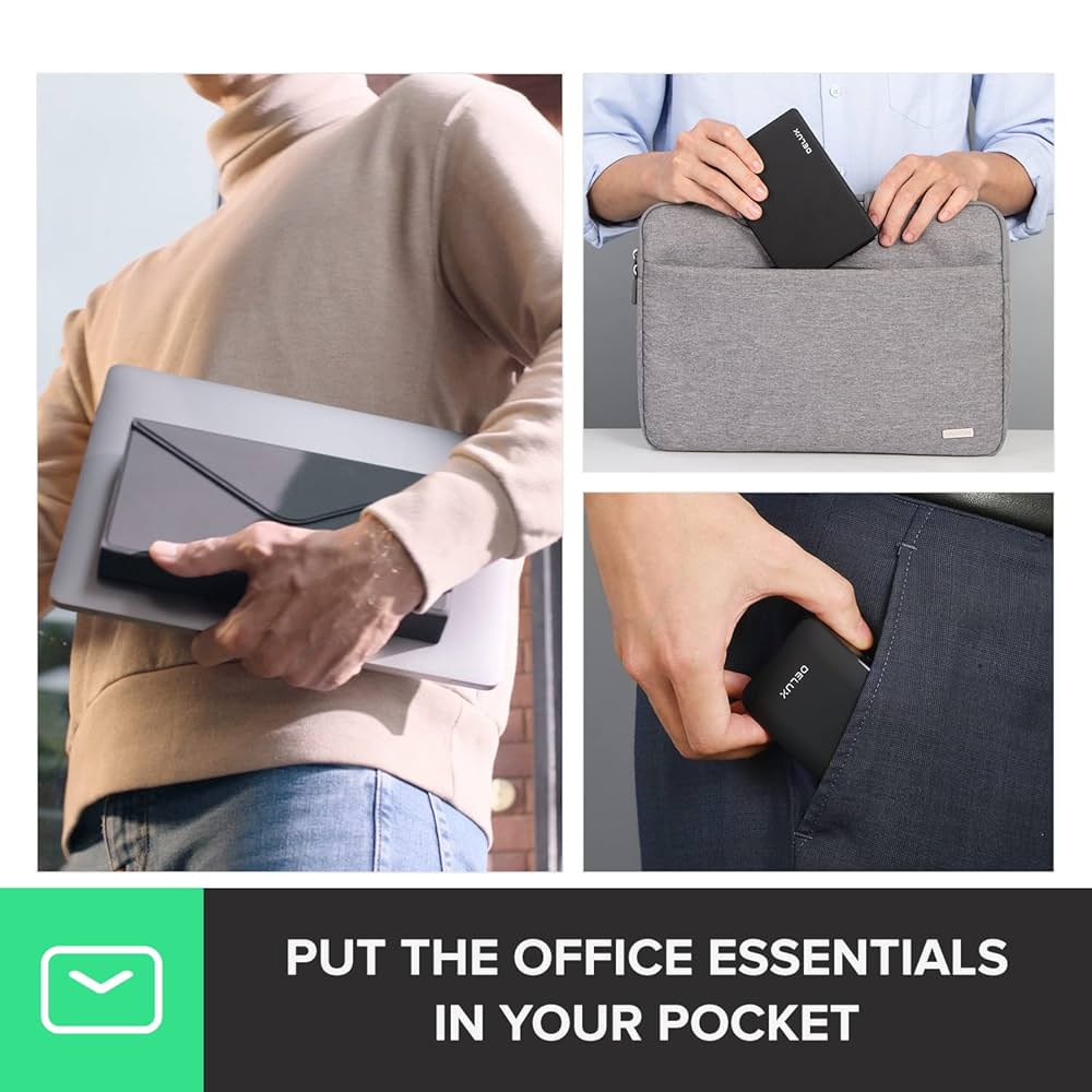 Amazon.com: DELUX PockCombo Portable Keyboard and Mouse