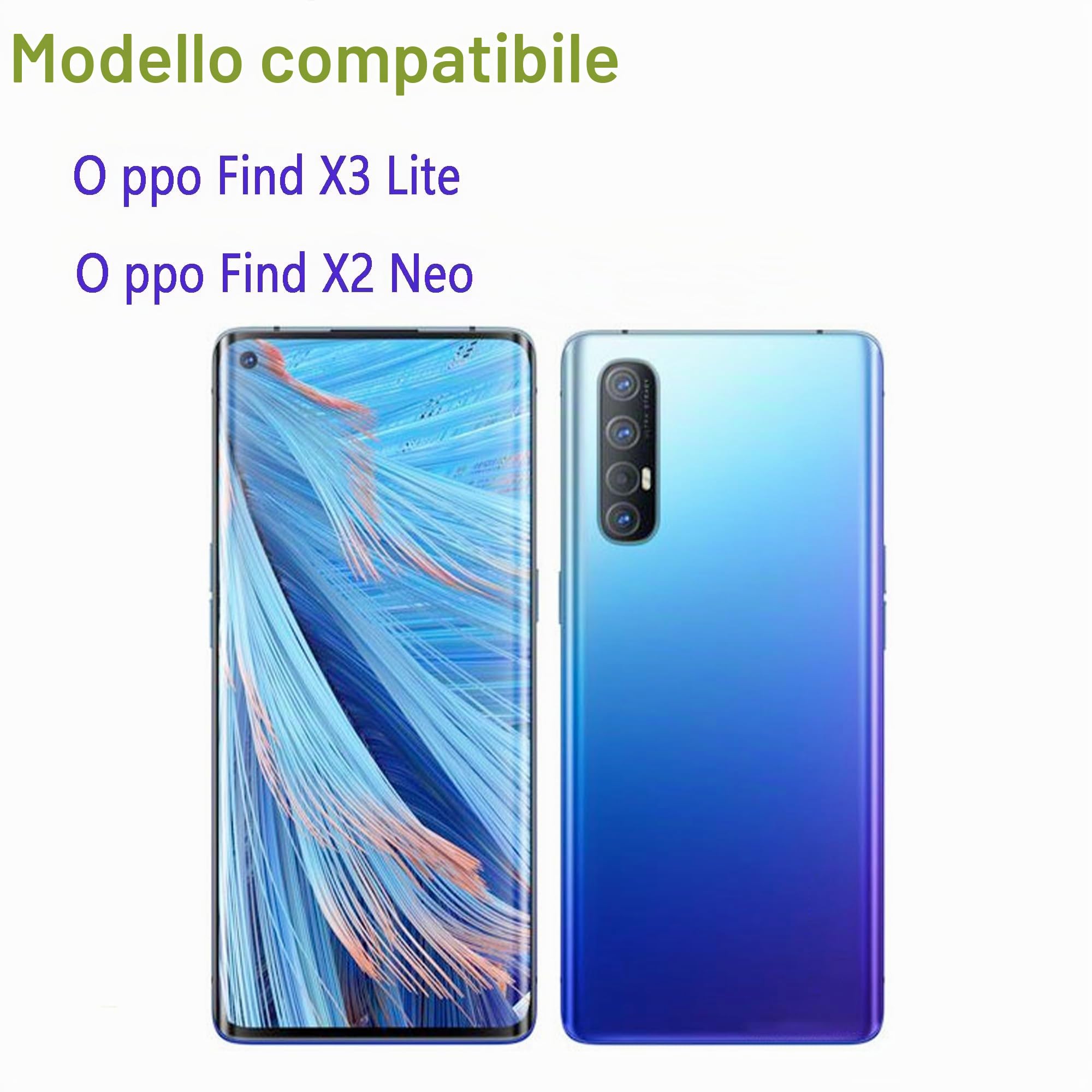 BLP811 Batteria di ricambio compatibile con Oppo Find X3 Lite & Oppo Find X2 Neo con set di attrezzi