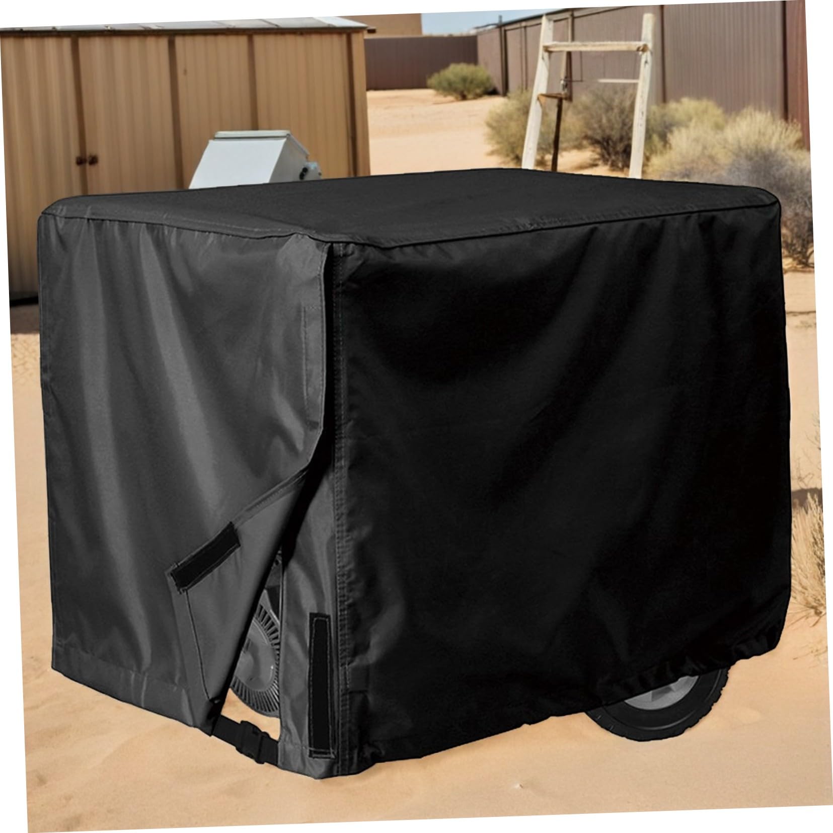Sosoport Funda Para Generador De Exterior Oxford Funda Resistente Para Lluvia y Polvo Para Uso Al Aire