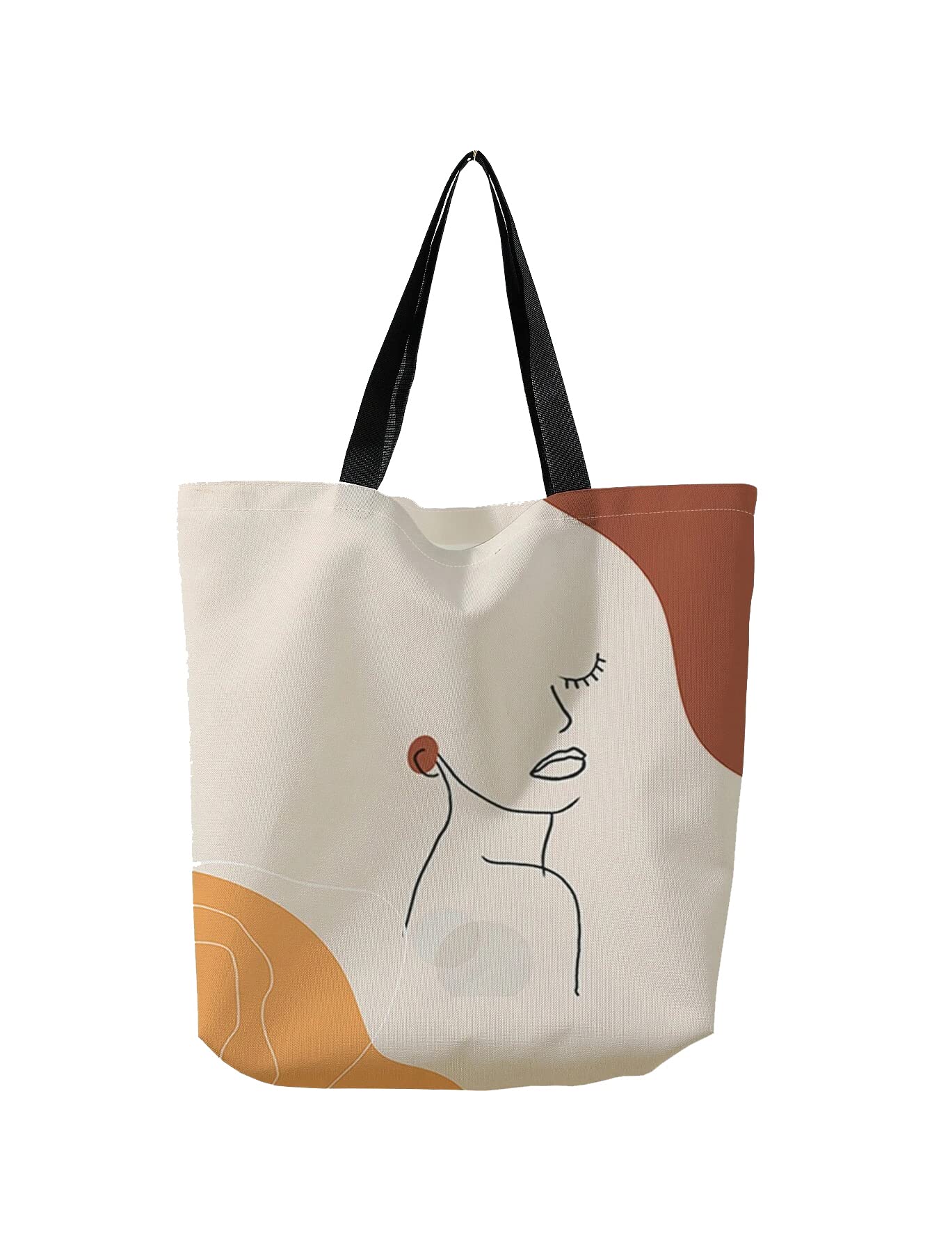 Glowic Totebag || tote bags for women office use || totes & handbags || tote bags || Printed bag || Canvas printed bag (Multicolour) (B0BR5C33SF) Amazon Price History, Amazon Price Tracker