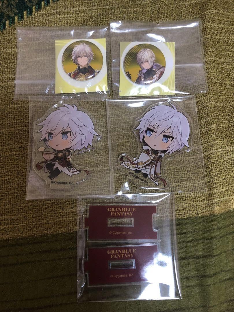 Amazon.co.jp: グラブル アクリルスタンド 缶バッジ ルシファー