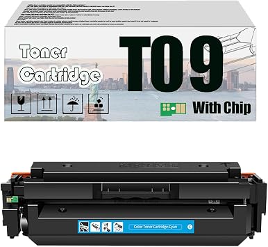 T09 Toner Cartridge, Compatible for Canon Image Class X C1127iF Image Class MF1127C Image Class X LBP1127C I-SENSYS X C1127i C1127iF C1127P Printers High Print Volume with Chip Cyan*1