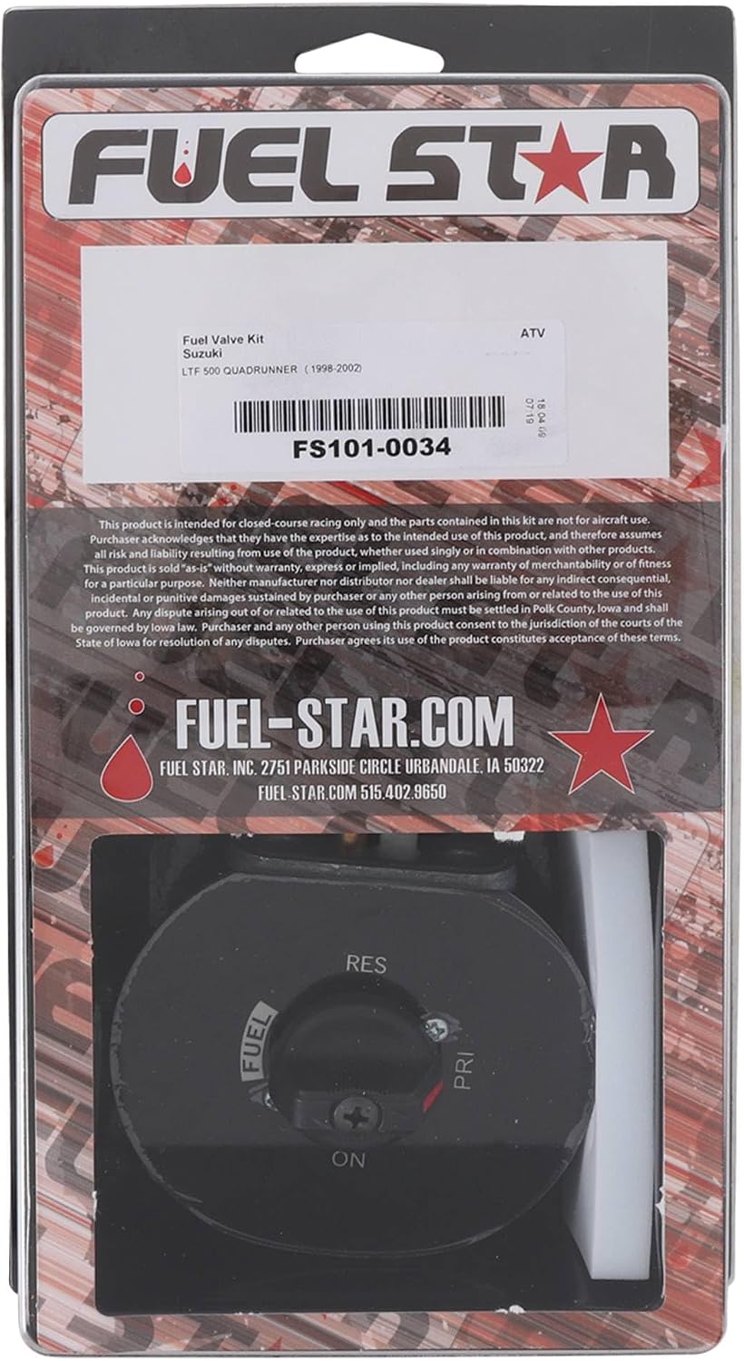 Fuel Star FS101-0034 Fuel Valve Kit Compatible with/Replacement for Suzuki Fs101-0034