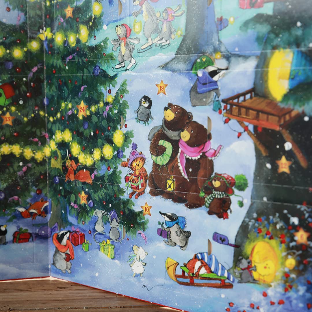 Mein allererster Adventskalender: mit 24 Pappbilderbüchern zum Herausnehmen