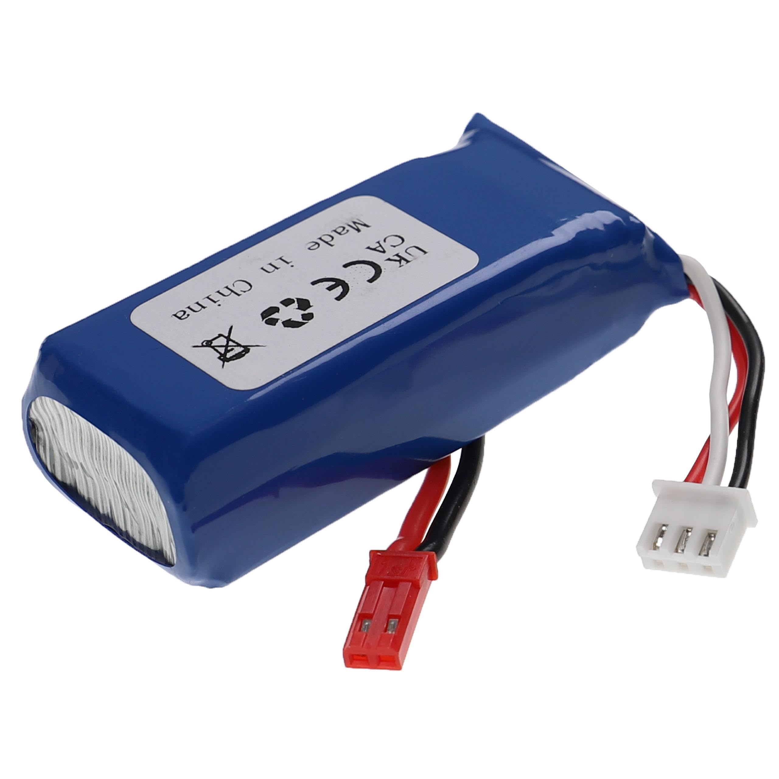 Vhbw batteria con BEC per modellismo per es. macchine da corsa, elicotteri, aerei (350mAh, 6,4V, Li-Ion, 55 x 39 x 17 mm) | Leroy Merlin