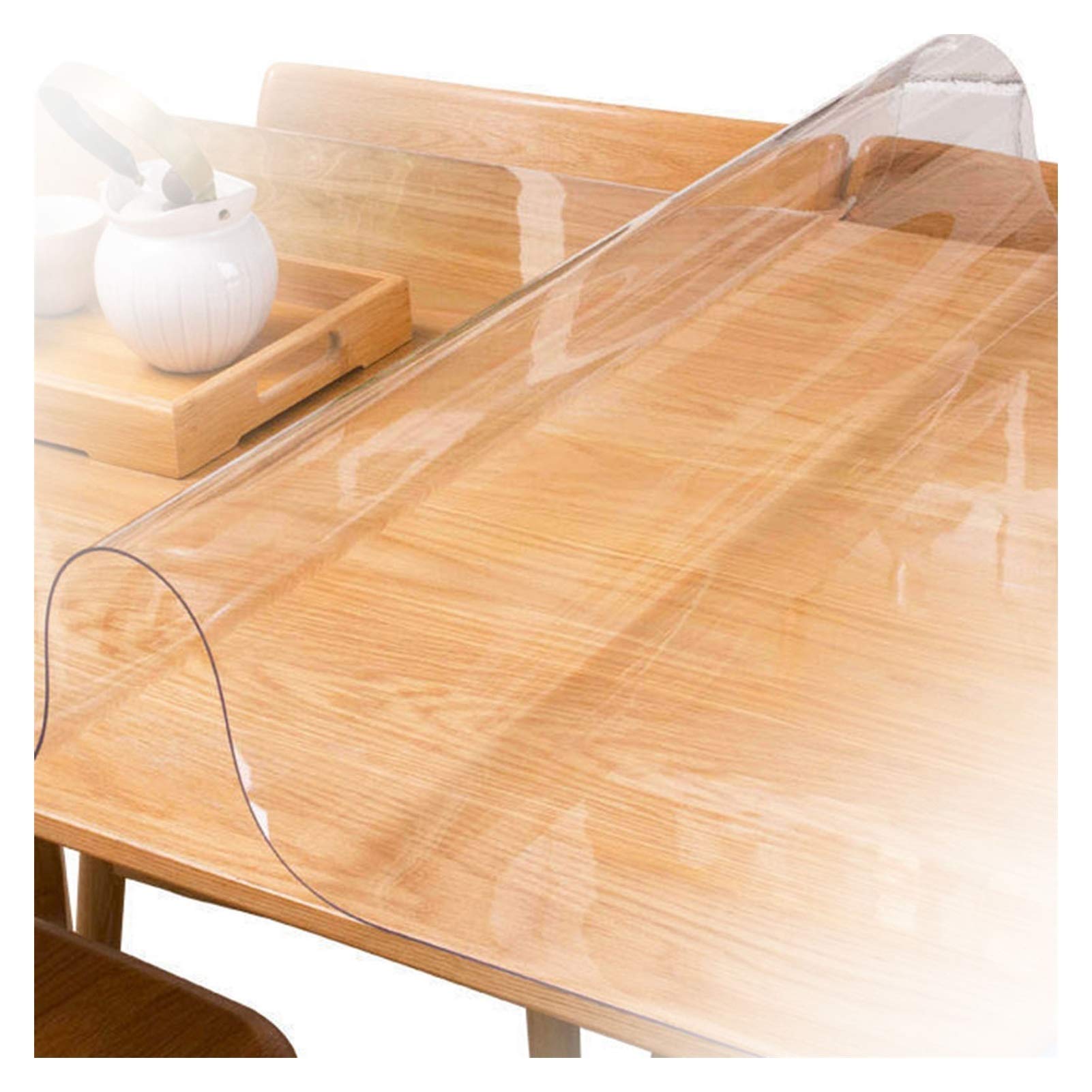 Tappetino per sedia per pavimenti duri, spessore 2 mm, impermeabile, antiscivolo, resistente, per casa e ufficio