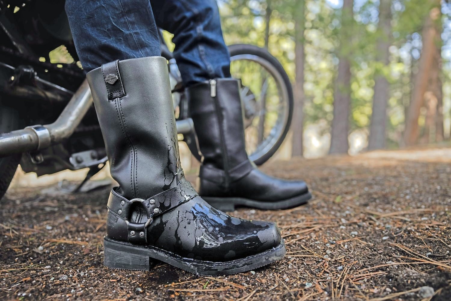 Harness Boot Men's Hustin Waterproof Performance Boots Harley