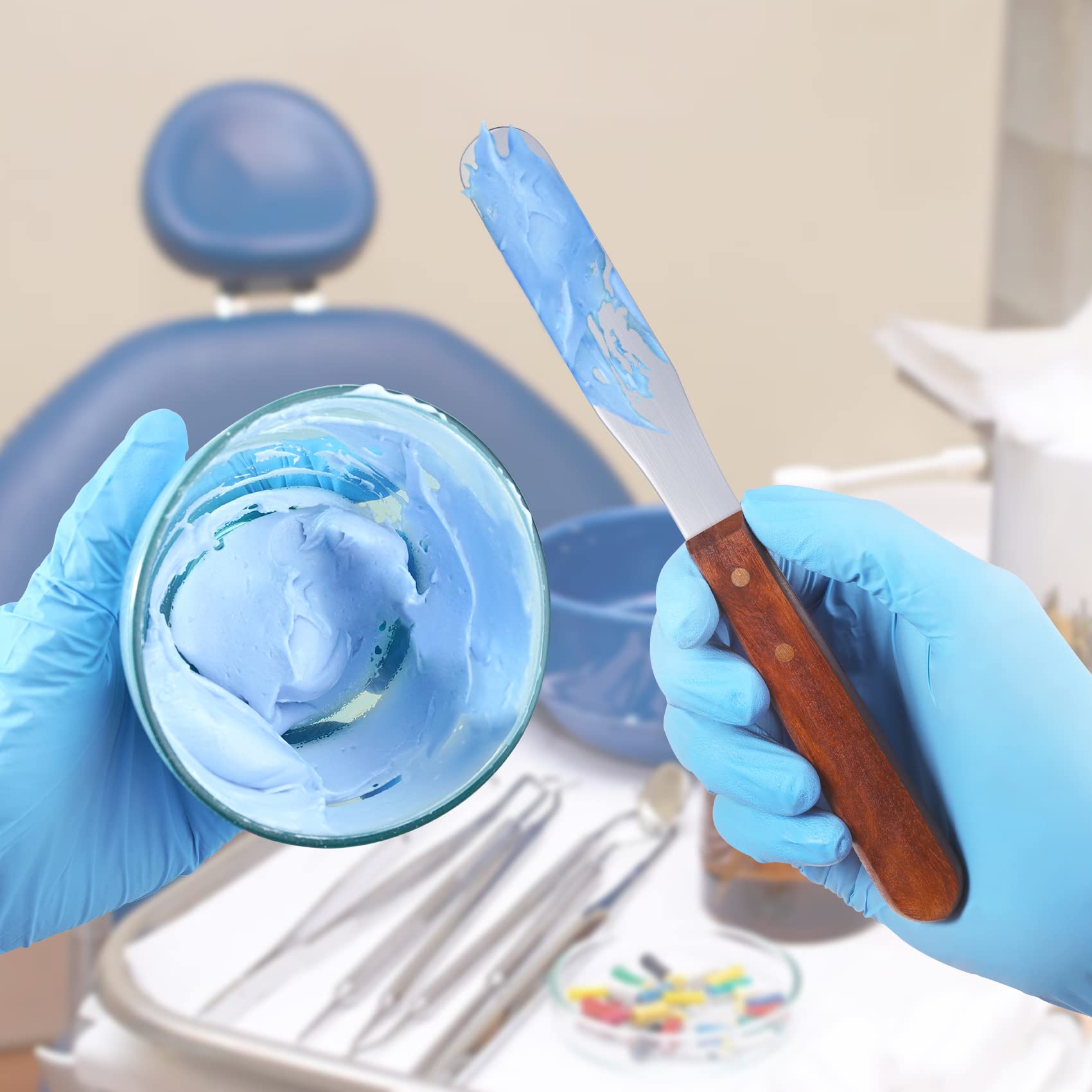 Spatola Per Gesso Per Miscelazione Di Alginato Dentale Materiali Per Laboratorio Odontotecnico~p144681084