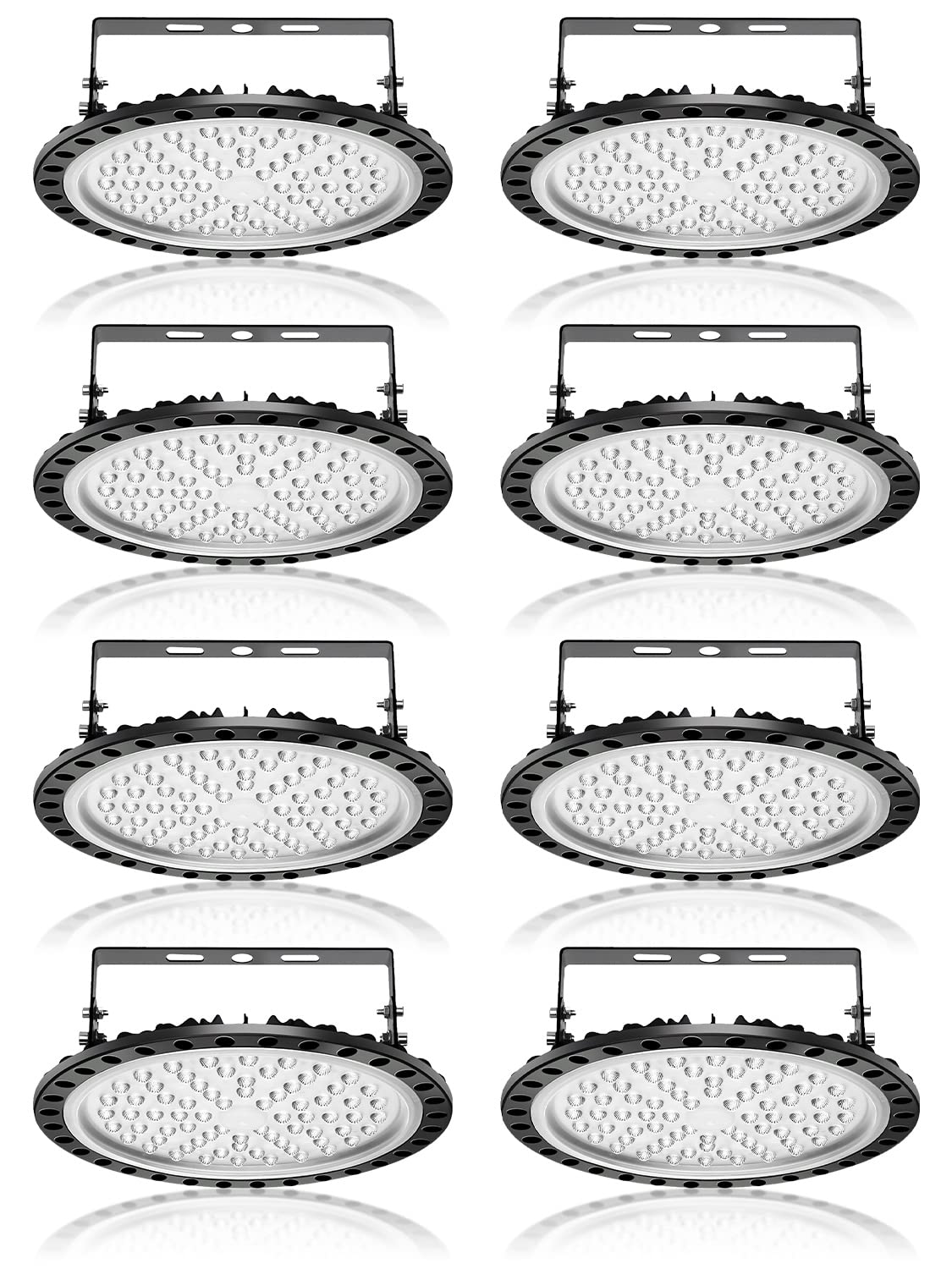 UFO LED High Bay Light 300W 30000LM 6500K Daylight IP65 Waterproof Commercial Warehouse Garage Area Light