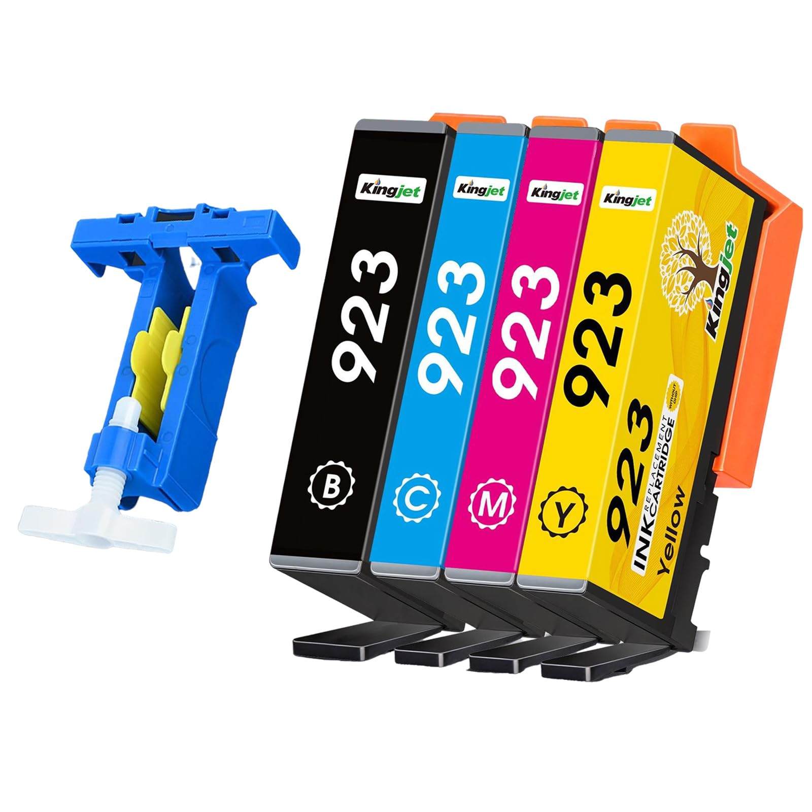 Photo 1 of ***ONLY ONE*** 923 Ink Cartridges Combo Pack Work with HP OfficeJet Pro 8130e 8120e 8125e