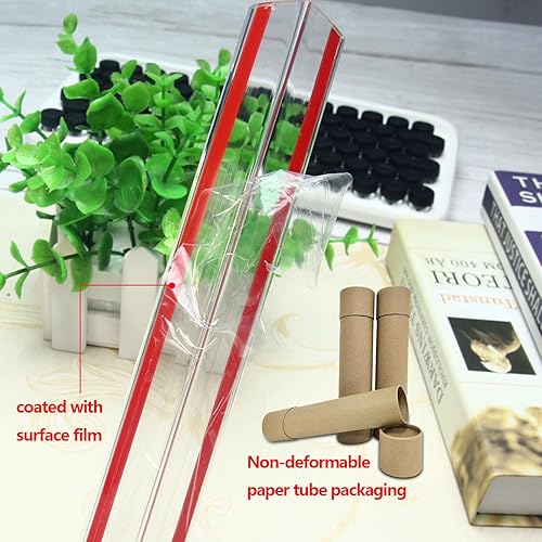 Miniatura 7 de Protector de esquina de pared, 2 unidades, 39.4 x 1.18 pulgadas, protectores de esquina transparentes autoadhesivos para paredes, puertas de