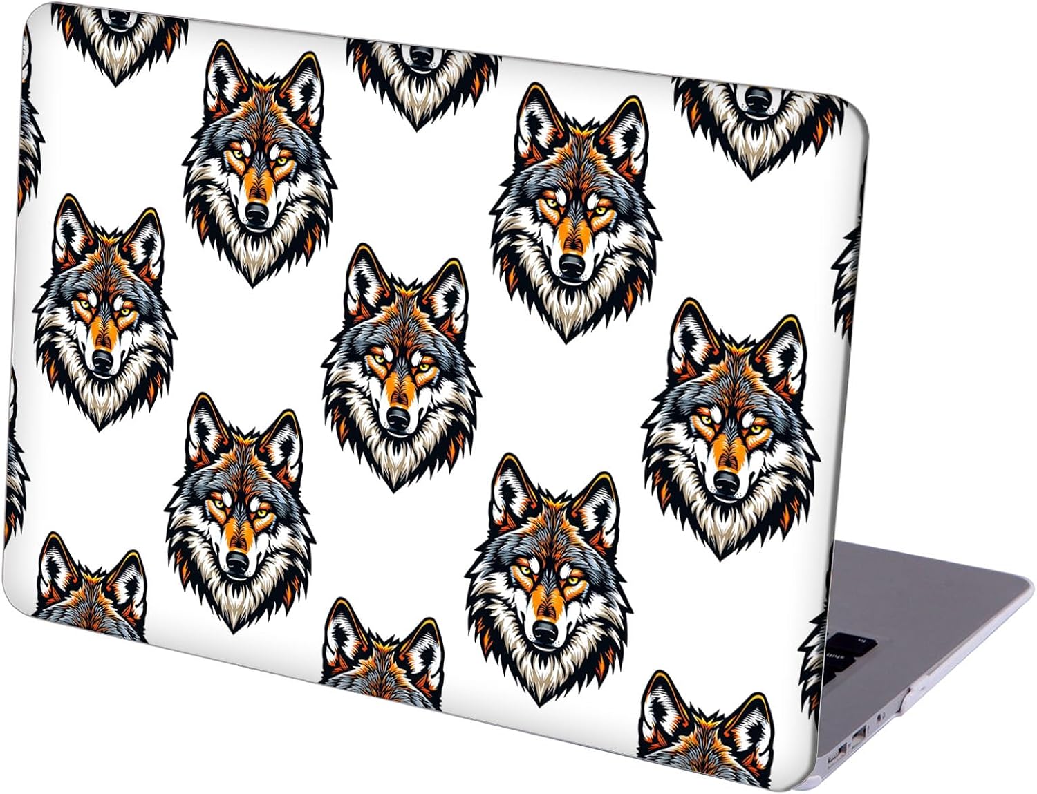 Compatible with MacBook Neo 13-inch, Hard Shell Case with Keyboard Cover and Screen Protector (A3404 A18 Pro chip, 2026 Release) - Wolf MD8470
