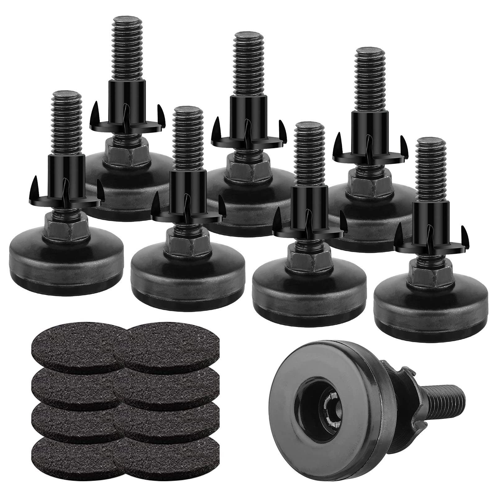 Buy Adjustable Furniture Leveling Feet, 8 Pack Heavy Duty Furniture