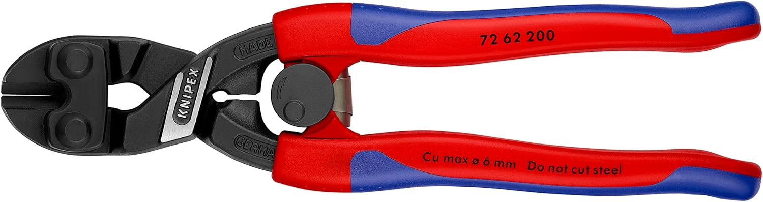 72 62 200 High Leverage Flush Cutter for Soft Metal & Plastic