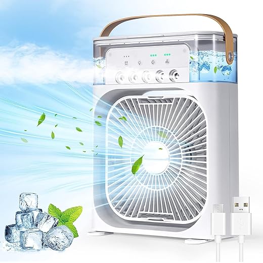Techking 20 YEARS WARRANTY Mini Evaporative Air Cooler with