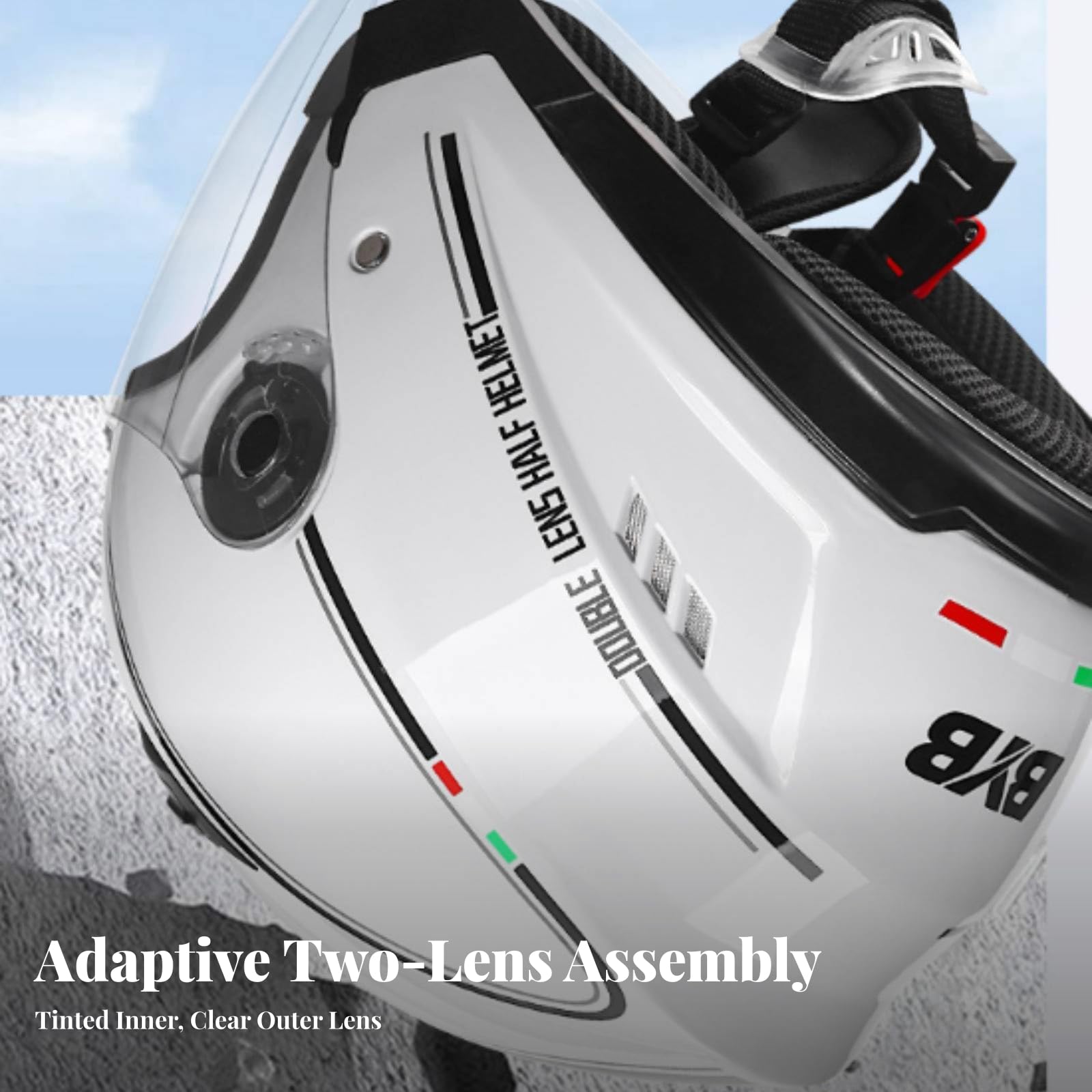 Casco con Visiera Parasole