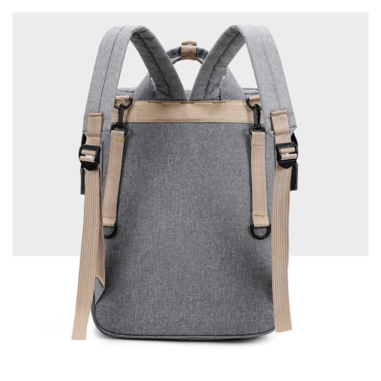Wickeltasche Multifunktionale Wickeltasche Reiserucksack Bebe Bettwindel Wickeltischunterlagen Pflegehandtasche Wickeltasche Einfach zu organisieren mit Platz für das Nötigste
