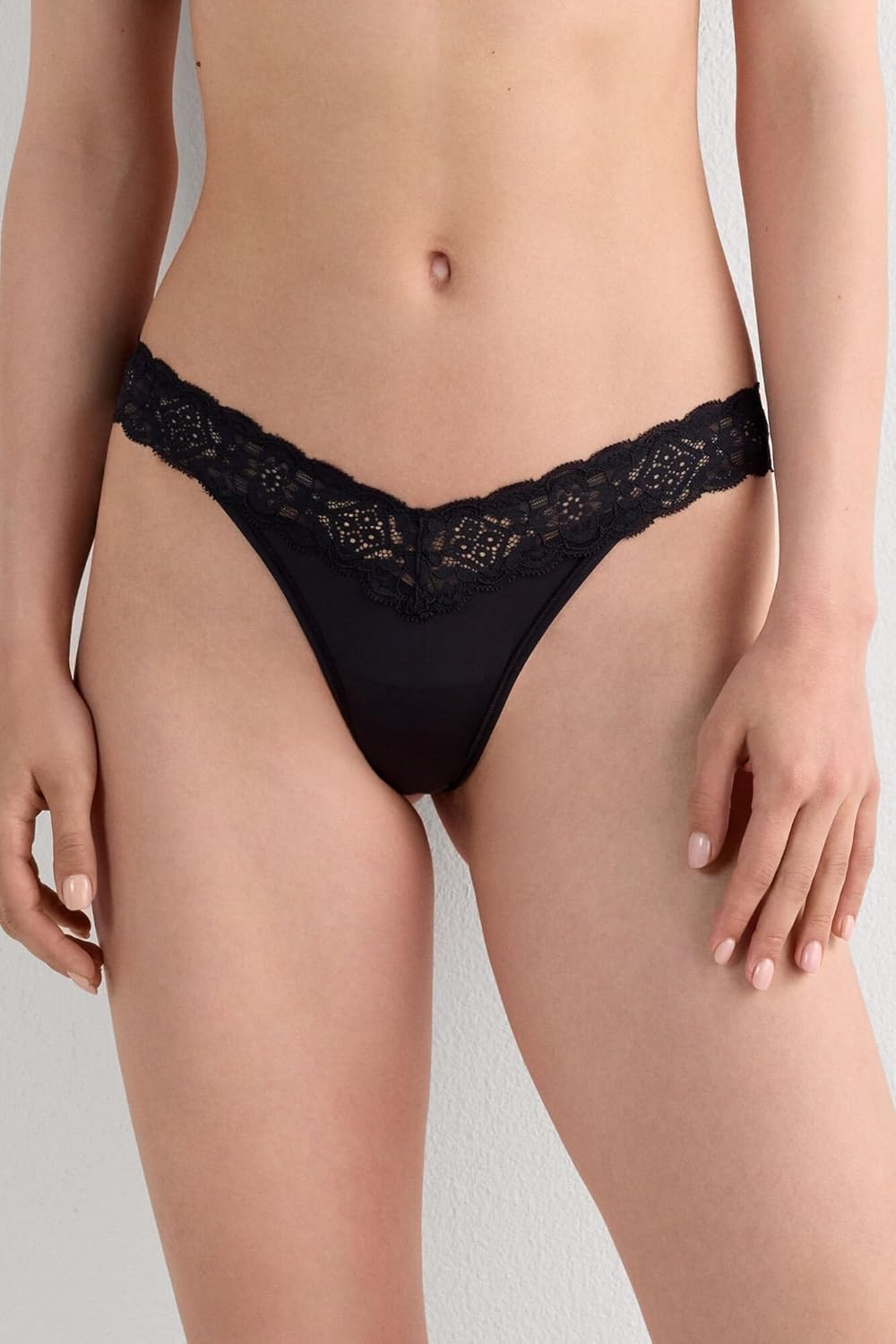 Intimissimi Woman's Lace and Microfiber ‘80s Style Brazilian - Image 2