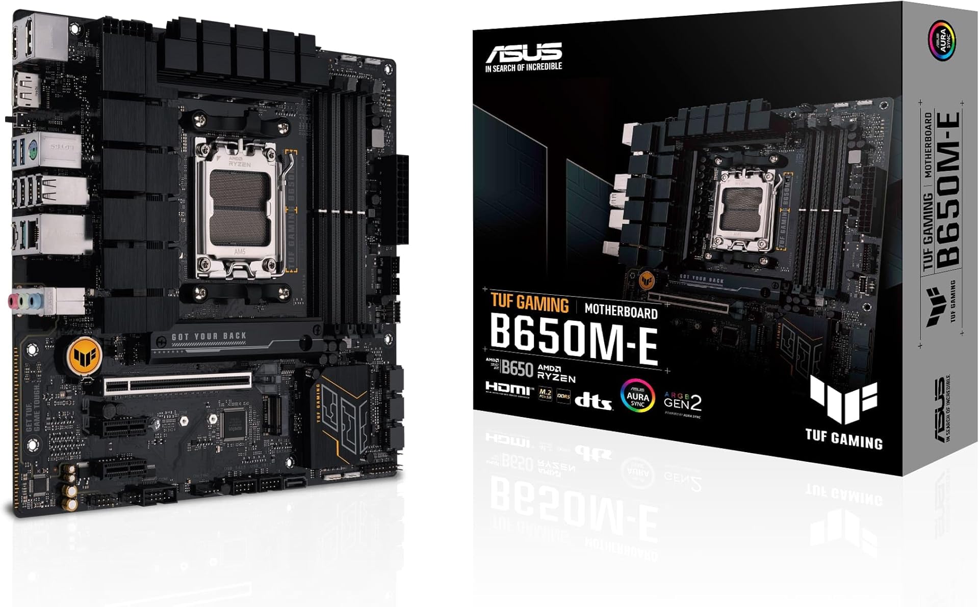 ASUS TUF GAMING B650M-E AMD B650 Emplacement AM5 micro ATX